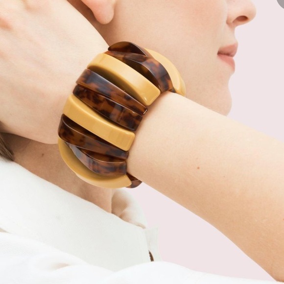 🆕Kate Spade asymmetrical stretch bracelet - Picture 2 of 9